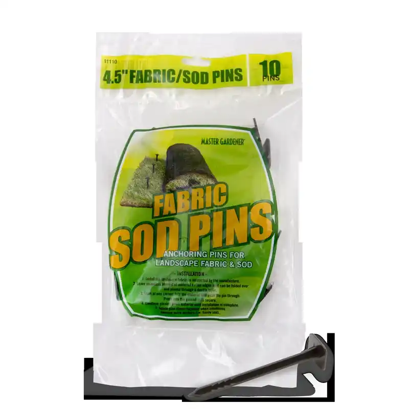Master Mark 4-1/2 In. L Plastic Fabric Sod Pins 10 Pk