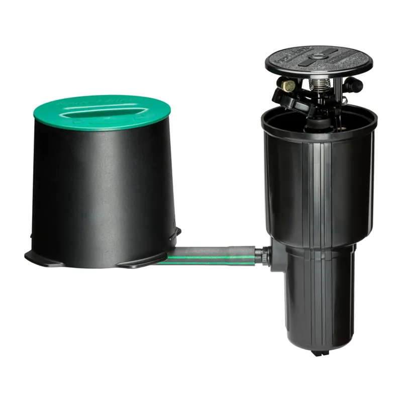 In-Ground Impact Sprinkler With Click-n-Go Hose Connect