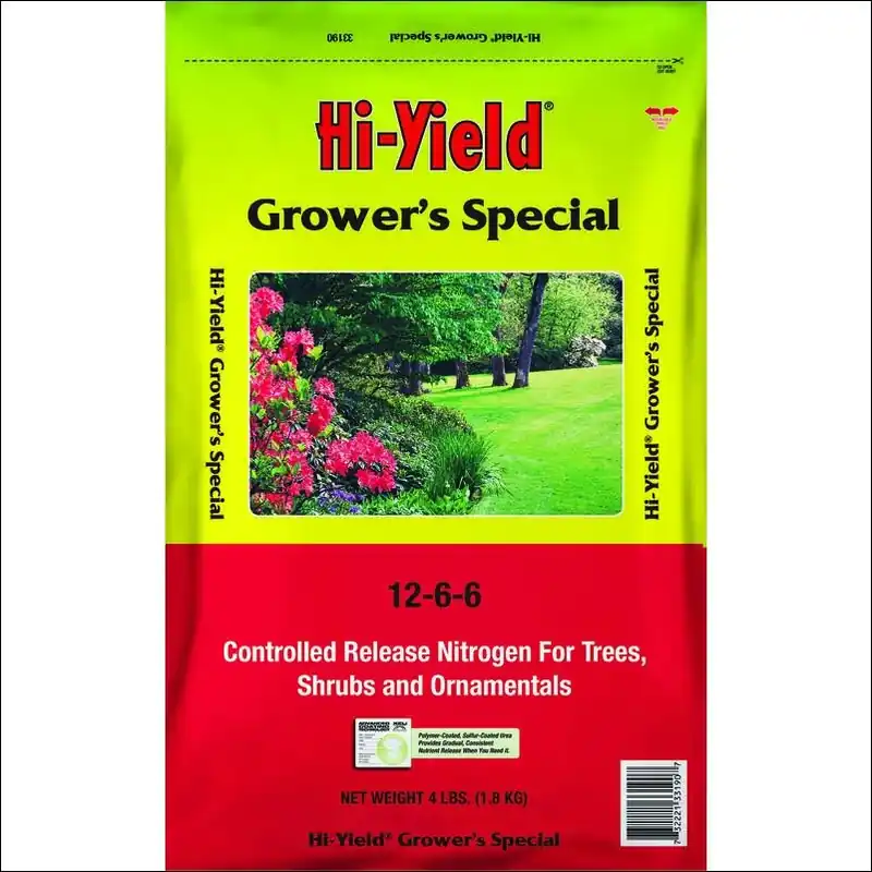 Hi‑Yield Growers Special 12‑6‑6 Slow‑Release Granular Fertilizer – 3.25 lb For Trees & Shrubs