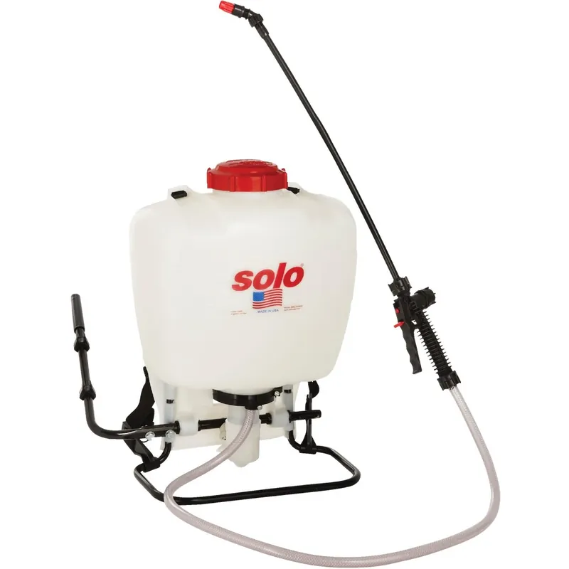 425 4 Gallon Professional Piston Backpack Sprayer With Adjustable Nozzles