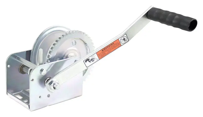 Steel Ratchet Winch 1400 Lb Capacity With Reversible Ratchet