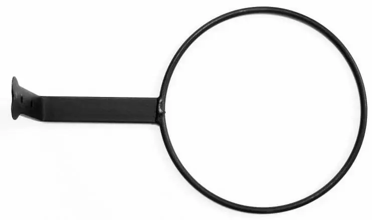 Pr-8 8 Inch Wrought Iron Pot Ring Bracket - Case Of 12