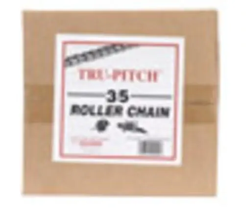 Trc35-md Roller Chain 3/8" X 10‘, Steel Construction