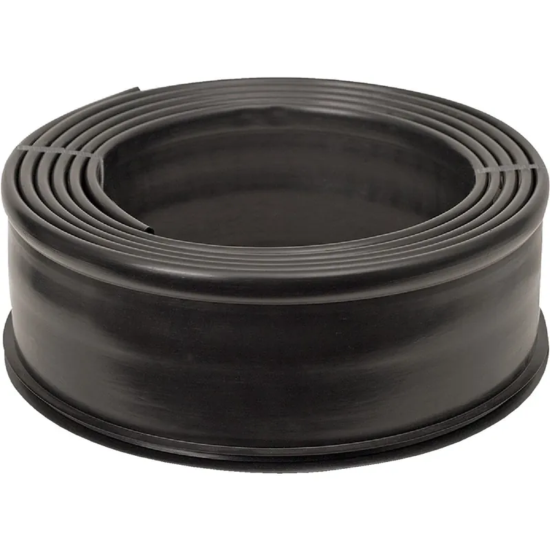 Polyethylene Lawn Edging, Black, 4 In. X 20 Ft.