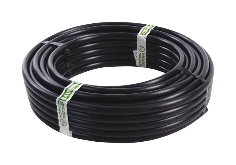 Water Supply Tubing, Black Polyethylene, 5/8-In. X 50 Ft.