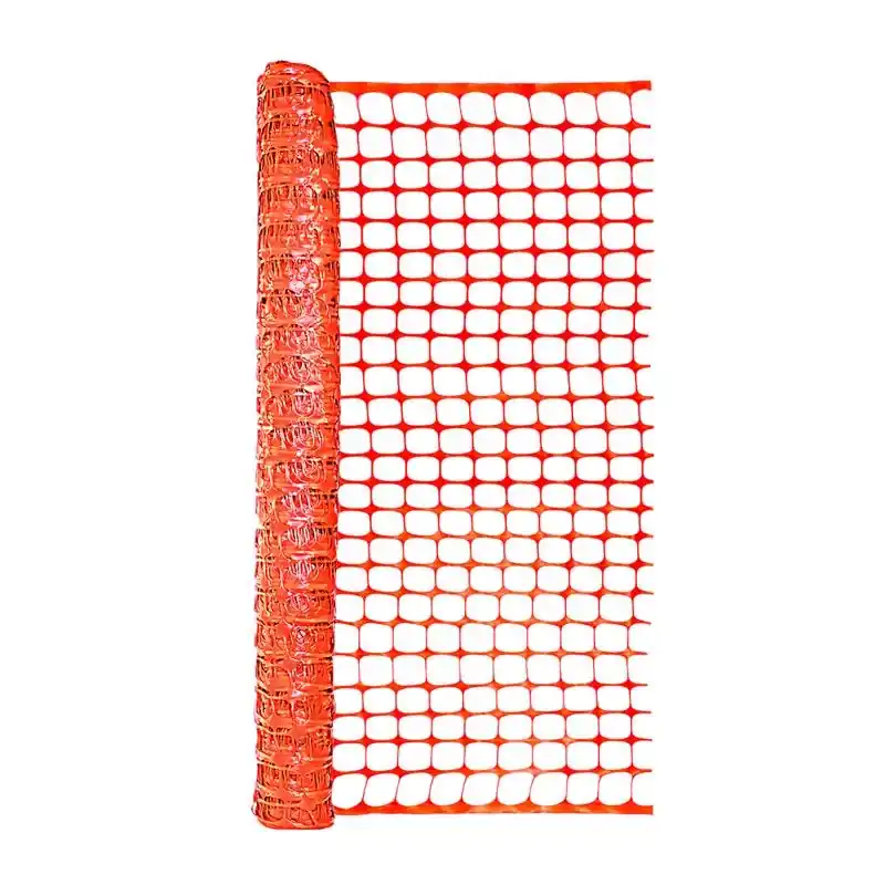Garden Craft 48 In. H X 50 Ft. L Orange Plastic Snow Guard Fence 1.75 In. Mesh