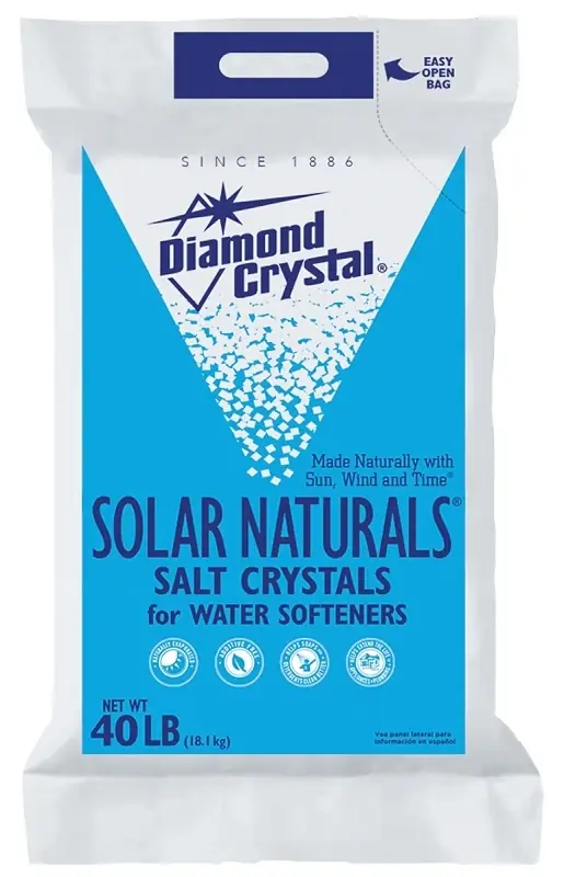 Solar Naturals Water Softener Salt Crystals 40 Lb Bag
