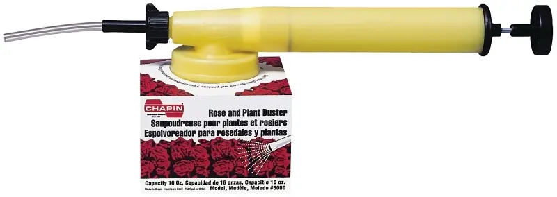 16 Oz. Hand Duster With Adjustable Spray Tip For Gardens And Nurseries