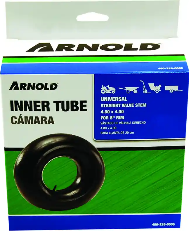 Arnold 8 In. D X 16 In. D 400 Lb. Cap. Wheelbarrow Inner Tube Rubber 1 Pk