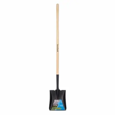 Long Handle Square Point Shovel 44" With 9.125" X 10.375" Blade