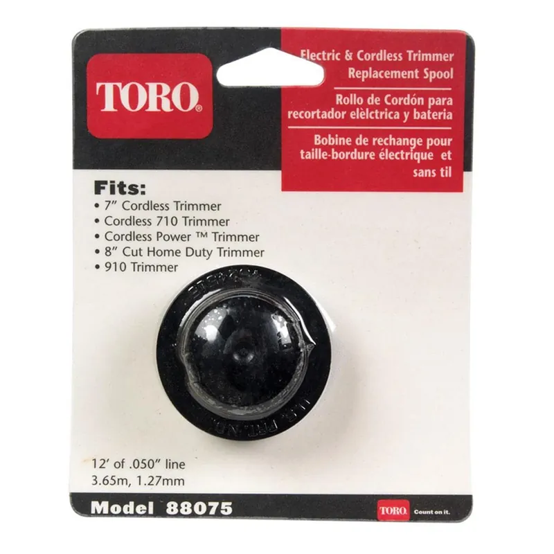 Cordless String Grass Trimmer Line Spool, .050 In. X 12 Ft.