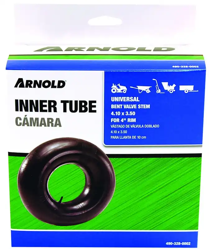 Arnold 4 In. D X 10 In. D Wheelbarrow Inner Tube Rubber 1 Pk