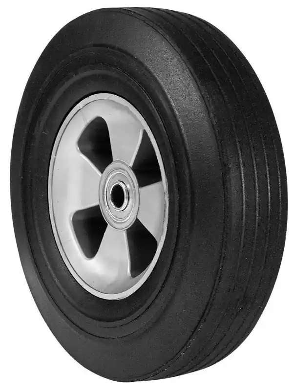 Arnold 10 In. D 100 Lb Offset Wheelbarrow Tire Rubber 1 Pk
