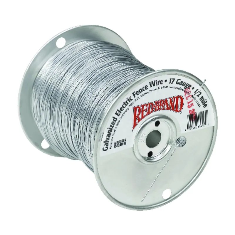 Electric Smooth Fence Wire, .5-Mile, 17-Ga.