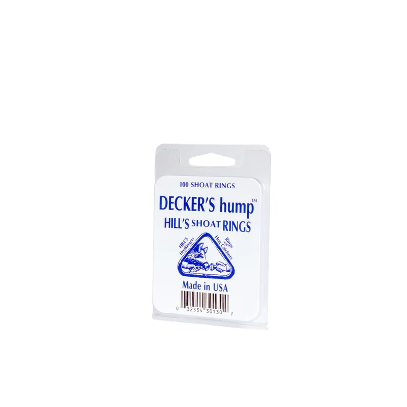 Decker 12.5 Ga. Animal Ring For Shoat 100 Pk