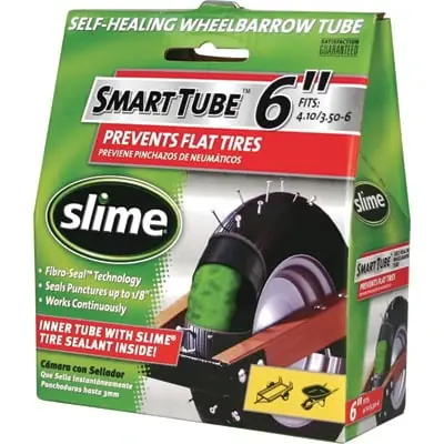 Self-sealing Wheelbarrow Tire Tube - 6 Inch Model 134702