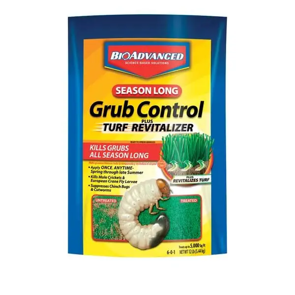 Grub Control Plus Turf Revitalizer Insect Killer For Grubs 12 Lb.
