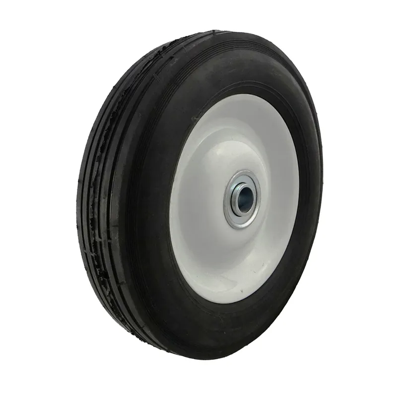 Marathon 8 In. D X 8 In. D 225 Lb. Cap. Offset Wheelbarrow Tire Rubber 1 Pk