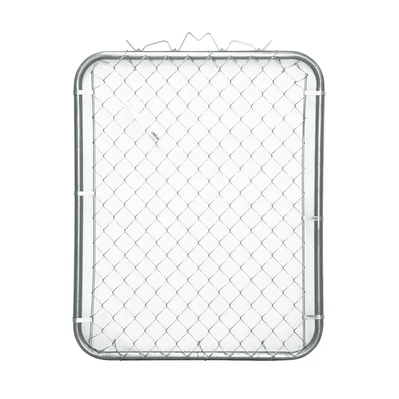 35 In. W X 46 In. H Galvanized Steel Chain Link Walk Gate