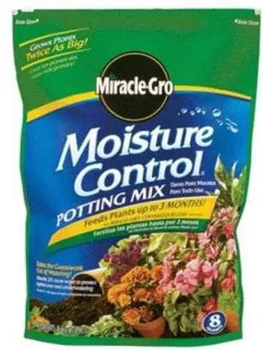 Moisture Control Potting Mix, 16 Quart Bag For Optimal Plant Growth