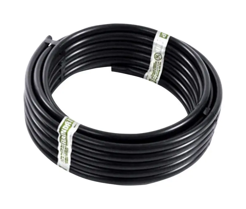 Water Supply Tubing, Black Polyethylene, 0.710-In. X 50 Ft.
