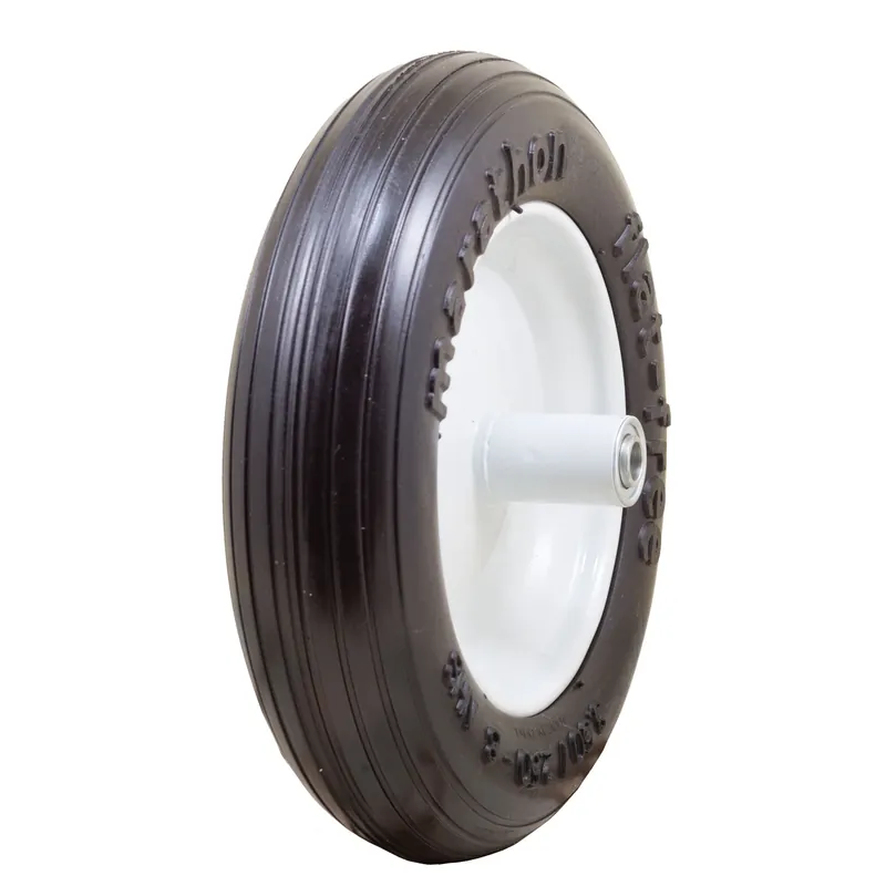 Marathon 8 In. D X 13.3 In. D 300 Lb. Cap. Centered Wheelbarrow Tire Polyurethane 1 Pk