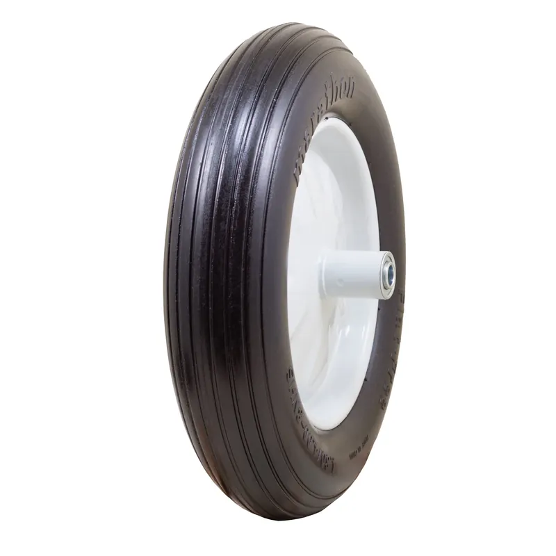 Marathon 8 In. D X 15.5 In. D 500 Lb. Cap. Centered Wheelbarrow Tire Polyurethane 1 Pk