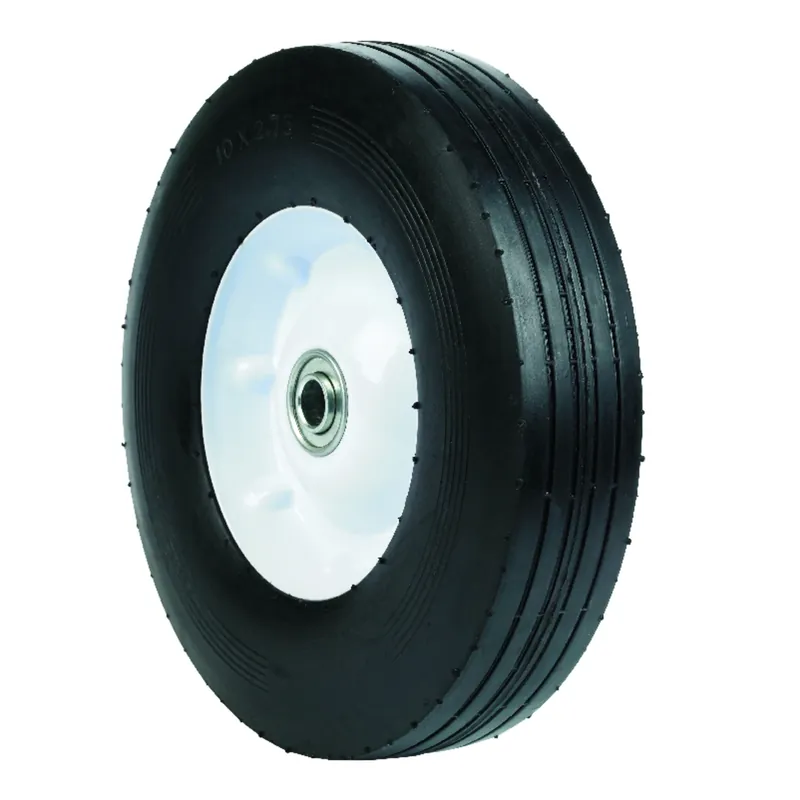 Lawn Mower Wheel, Steel, Universal Replacement, 10 In.