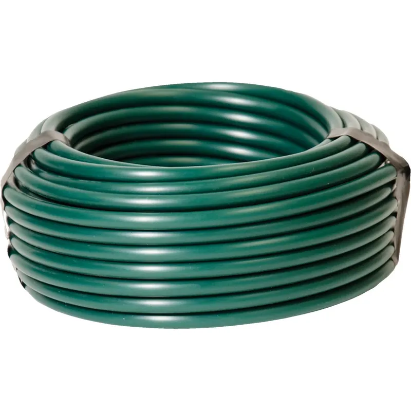 Water Supply Tubing, Green Polyethylene, 1/4-In. X 50 Ft.