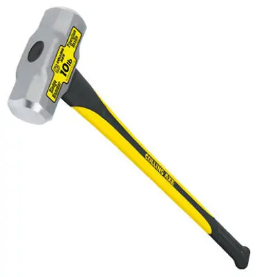 Collins 10 Lb Steel Sledge Hammer 35 In. Fiberglass Handle