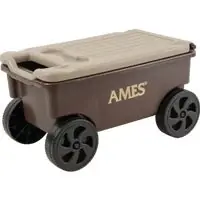 Ames Lawn Buddy Lawn Cart Poly Construction Model 2466010 For Easy Yard Work