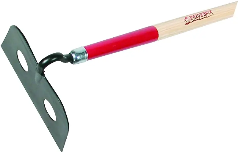 Mortar Hoe, Forged, Wood Handle, 10 In.