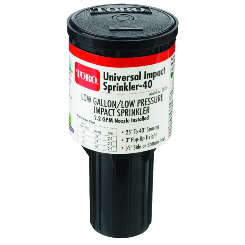 Toro 570Z Pro Series 3 In. H Adjustable Pop-Up Impact Sprinkler