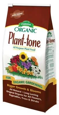 Organic Plant Tone 4lb All-natural Fertilizer 5-3-3 Formula