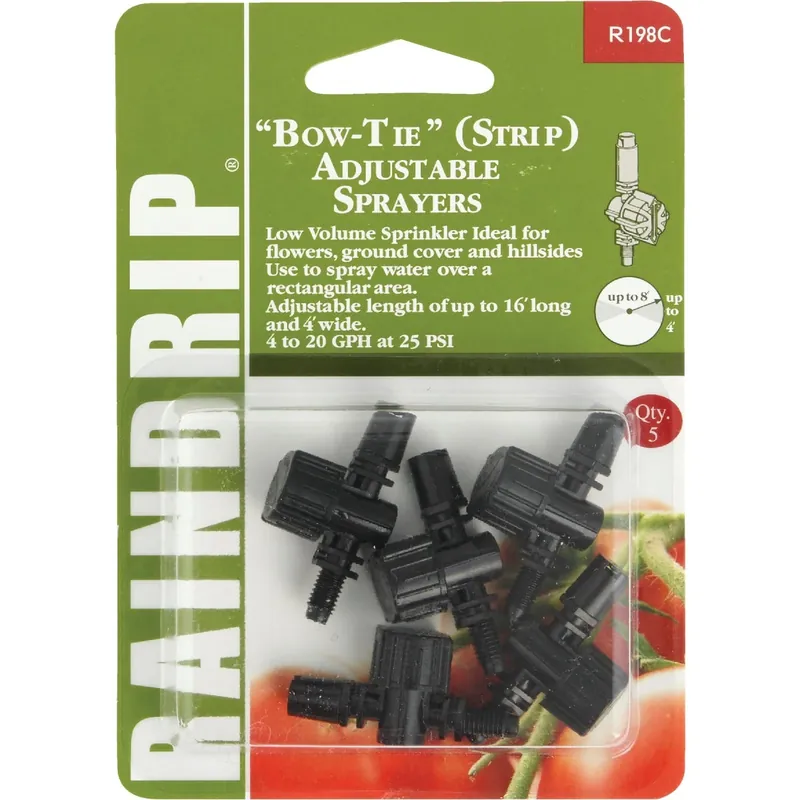 Raindrip Strip Drip Irrigation Micro Spray 12 Gph 5 Pk