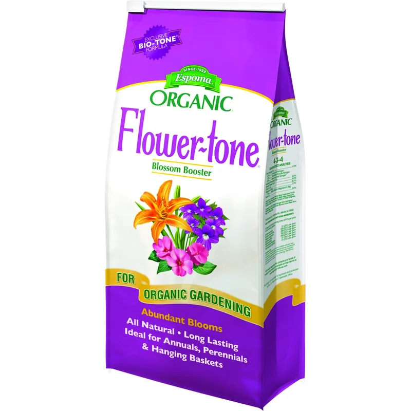 Flower-Tone Flower Food, 3-4-5 Formula, 4 Lbs., Covers 80 Sq. Ft.