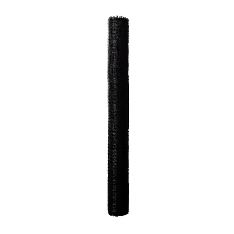 Garden Craft 84 In. H X 100 Ft. L Black Plastic Netting .75 In Mesh