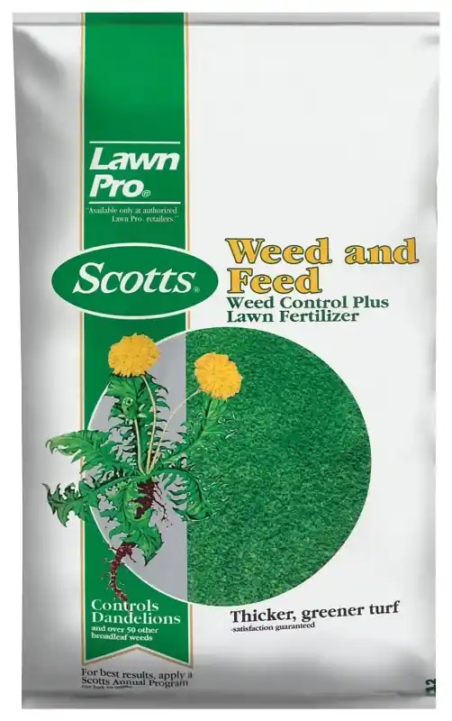 Lawn Pro Weed & Feed Control Plus Lawn Fertilizer, 14.63 Lbs., Covers 5,000 Sq. Ft.