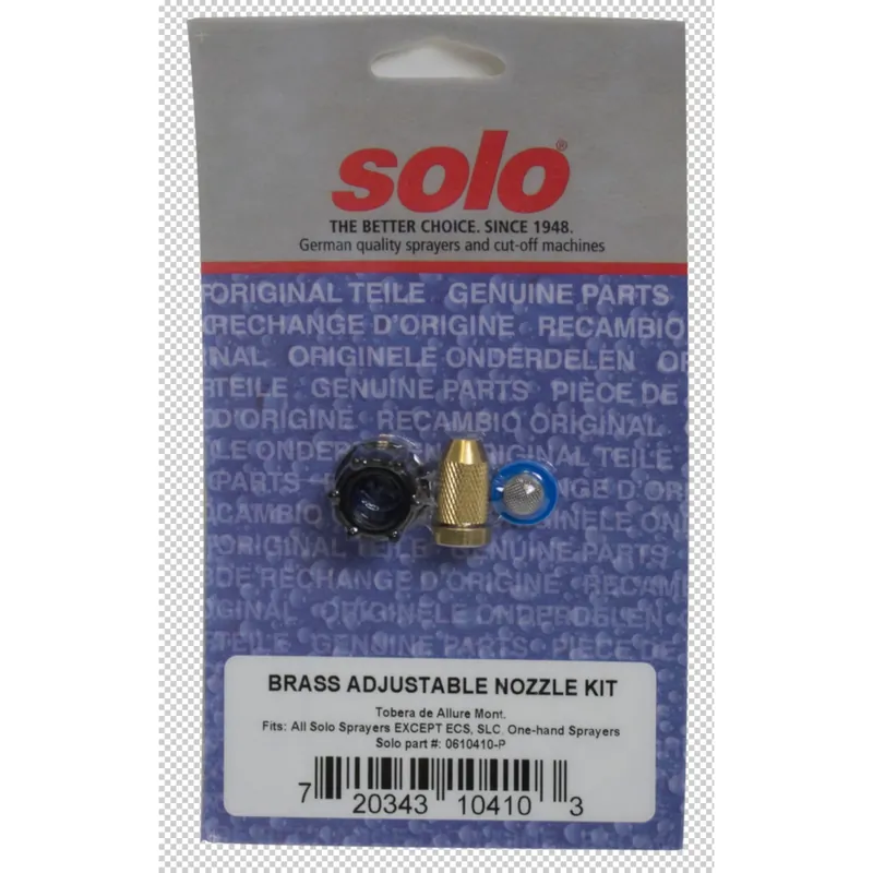 Brass Adjustable Nozzle Kit 0610410p For Lawn Sprayers And Accessories