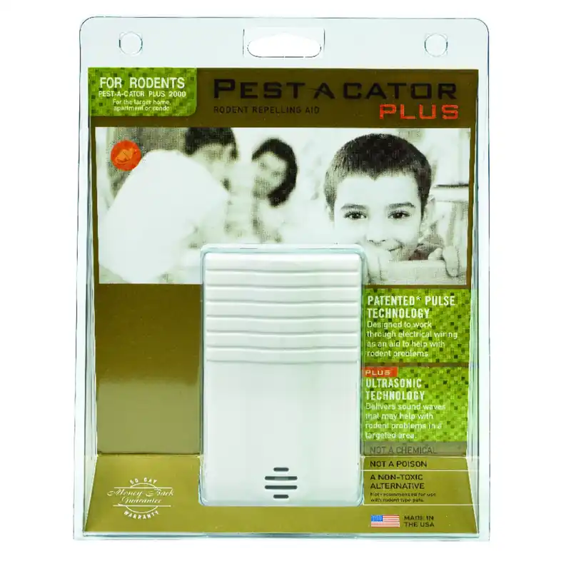 Pest-A-Cator Plus 2000 Plug-In Electronic Pest Repeller For Rodents 1 Pk