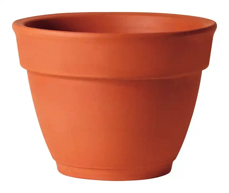Deroma 3.3 In. H X 4.3 In. D Clay Planter Terracotta