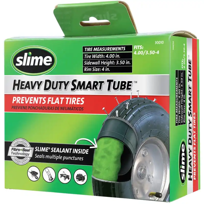 Wheelbarrow Inner Tube, 350-410 X 4 In.