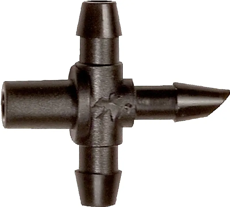 Rain Bird 1/4 In. Barbed Drip Irrigation Cross 10 Pk