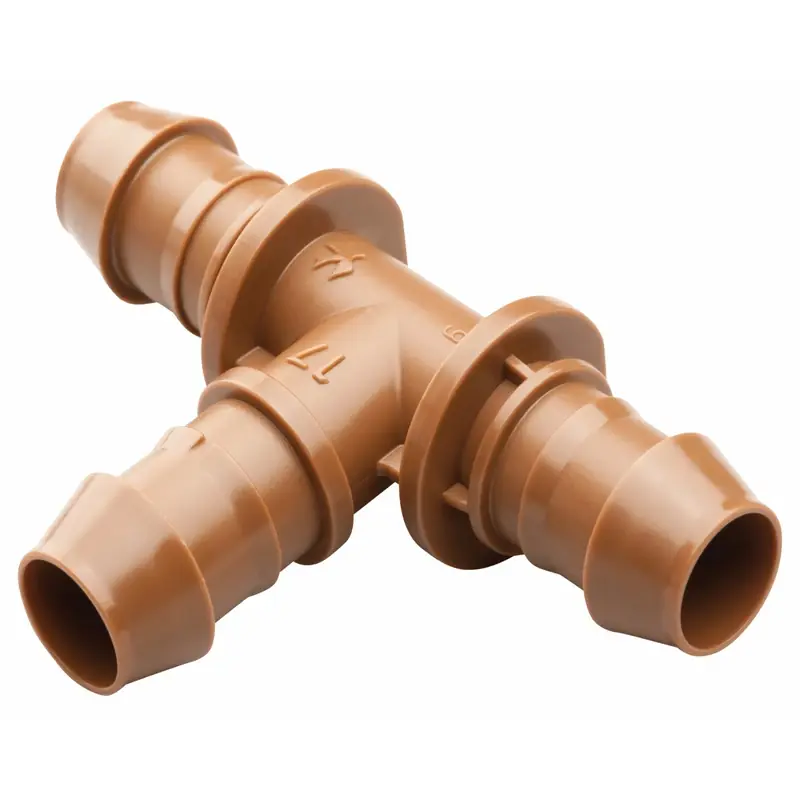 Rain Bird 1/2 In. Barbed Drip Irrigation Tee 4 Pk