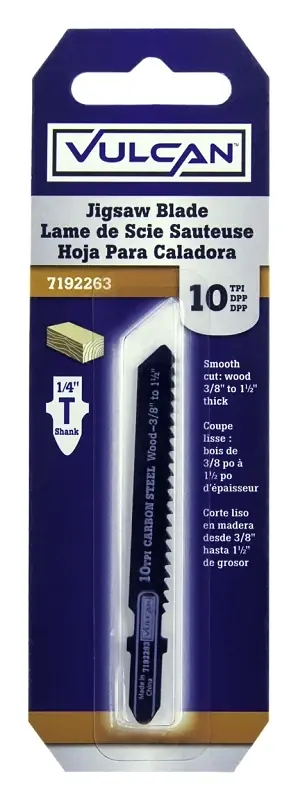 High Speed Jig Saw Blade 3 In L 10 Tpi T Shank High Carbon Steel Model 823441or