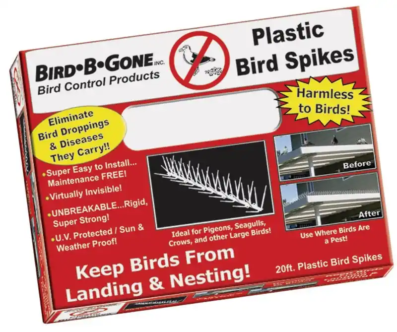 Bird-B-Gone Bird Repelling Spikes For Assorted Species 1 Pk