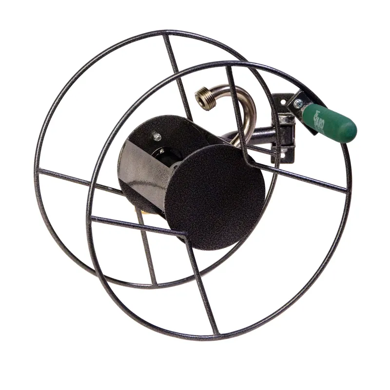 Mighty Garden Hose Reel, Steel, Holds 75-Ft. Of 5/8-In. Hose
