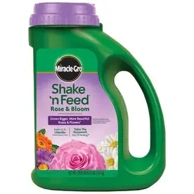 Miracle-gro Shake N Feed Rose And Bloom Continuous Release Plant Food 4.5 Lb