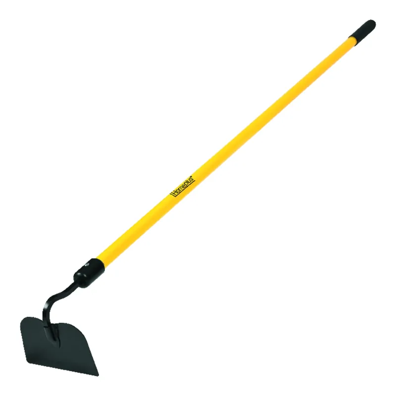 58.5 In. Steel Garden Hoe With 54 In. Fiberglass Handle