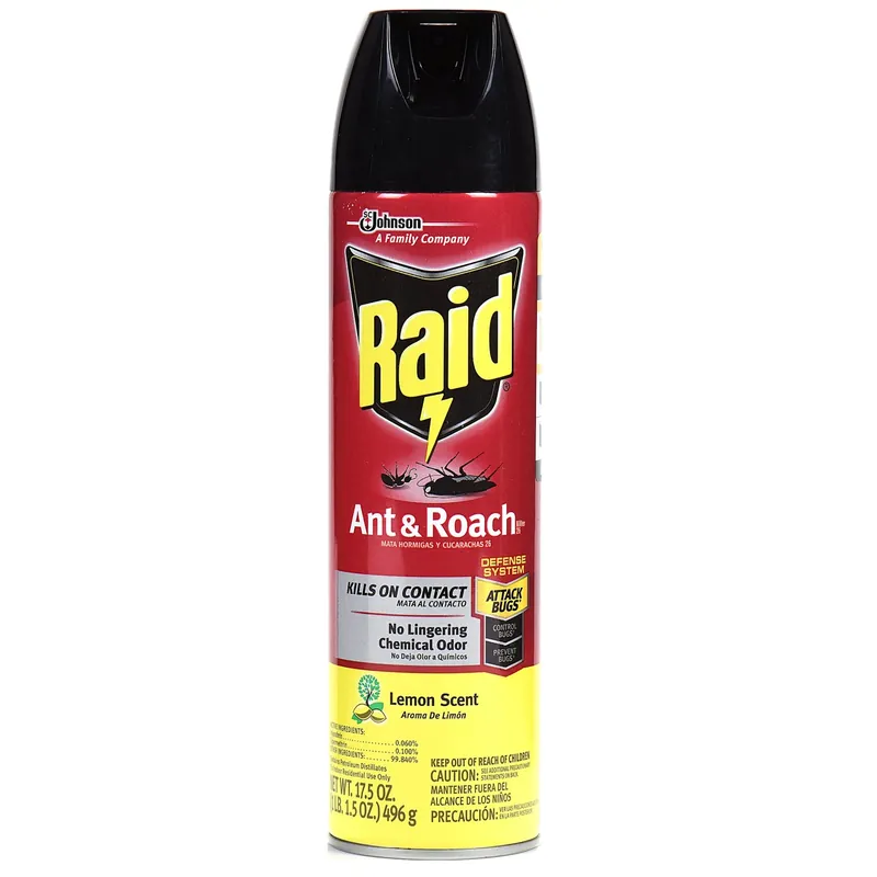 Ant & Roach Killer, Lemon-Scent, 17.5 Oz.